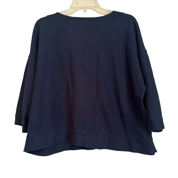 Vineyard Vines Navy Blue Women’s Oversized Top - Picture 4 of 4